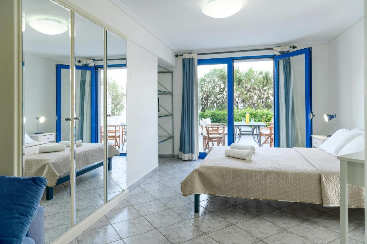 Aliki Studios Paralia Agias Foteinis Exterior photo
